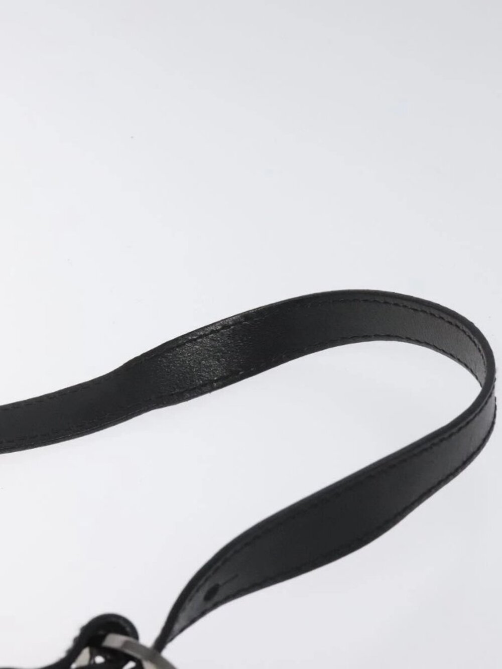 GUCCI GG Canvas Tote Bag Black Silver 109101 Auth nb119 - Picture 9 of 16